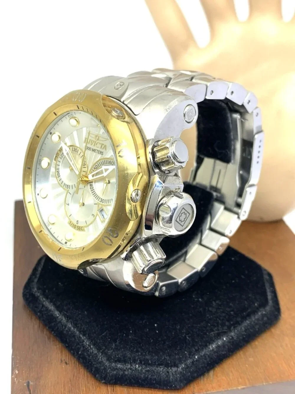 Invicta Men's Watch 10788 Reserve Venom Chronograph Swiss Quartz 53.7mm